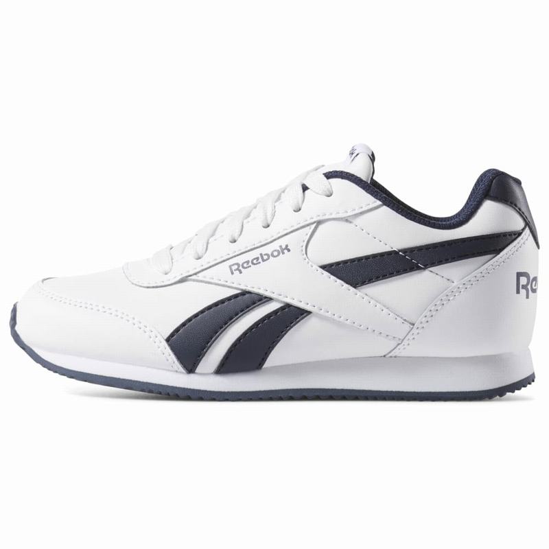 Tenisi Reebok Royal Classic Jogger 2.0 Fete Albi/Bleumarin Romania VL7462LN